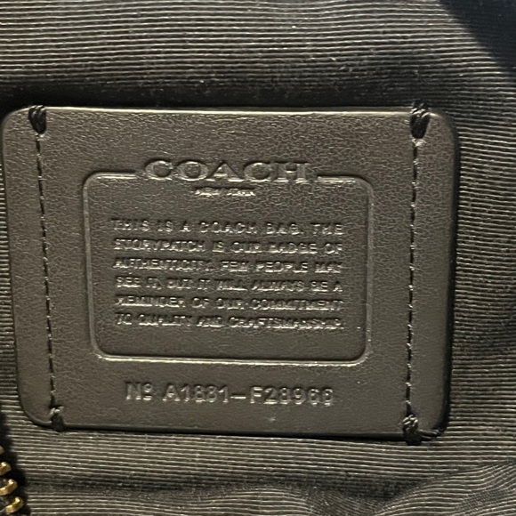 Coach Black Pebble Leather MIA Shoulder Bag - Picture 12 of 15